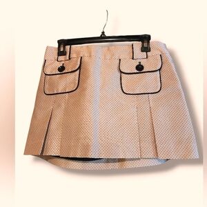 EUC BEBE Pale Pink Patch Pocket Mini Skirt